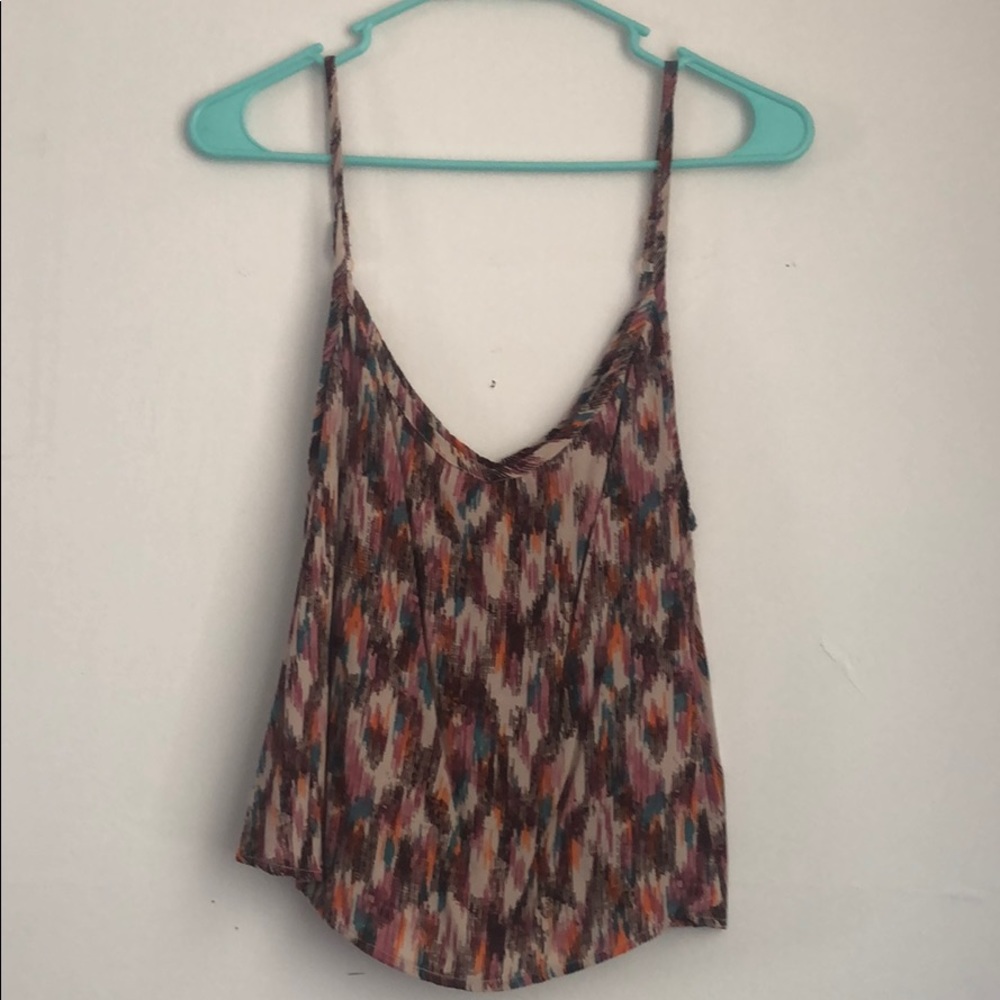 American Rag spaghetti strap cropped shirt